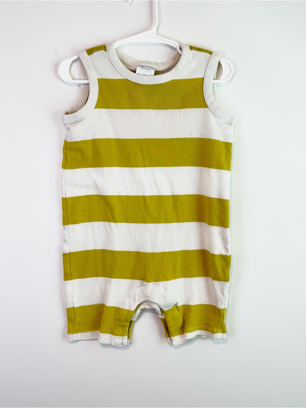 Hanna Anderson Organic Cotton Sleeveless Romper 3T